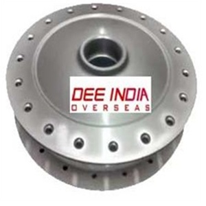 Tambour de frein avant moulé sous pression pour moto Honda Shine |   Moyeu de frein à tambour haute résistance |   Pièce de rechange OEM - Product Image 1