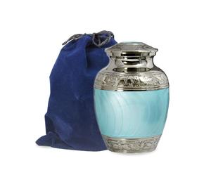 Fancy Metal American Style Human Urns <b>Ashes</b> Funeral Classic Cremation Urns Customized Size Handmade Durable Memorial <b>Keepsake</b> - Product Image 1