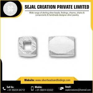 Cuentas de Plata de Ley 925 de alta calidad para pendientes y joyería, cuentas sueltas hechas de metal de primera calidad, suministro OEM - Product Image 4