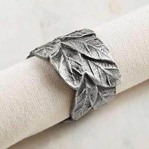 Argent Antique Anneau de Serviette - Product Image 1