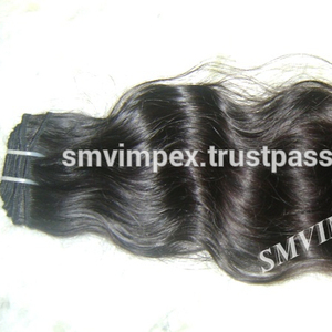 Extensión de cabello crudo indio alaigned de la cutícula DE LA India Good Thick End Raw Human Hair. Waft de cabello humano Remy gratis - Product Image 4