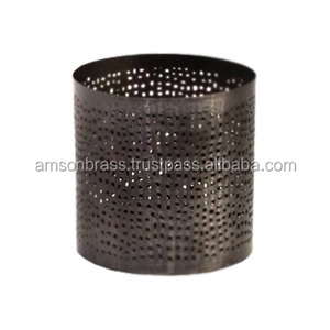 เชิงเทียนคำปฏิญาณพร้อมที่จับสีตกแต่งบ้านทำด้วยมือตกแต่งงานแต่งงานลวดตาข่ายรูปหัวใจบนใบหน้า - Product Image 2