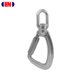 Indicateur de charge pivotant en aluminium A304KTL avec mousqueton à verrouillage par torsion 25kN - Product Image 3