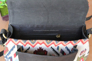 Bolsos de tirantes Jacquard de cuero auténtico de alta calidad a la moda para mujer, superventas, bolsos cruzados de diseñador coloridos con estilo - Product Image 6