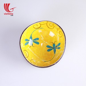 Cuenco de cáscara de coco lacado, cuenco de coco de Vietnam, venta al por mayor - Product Image 1