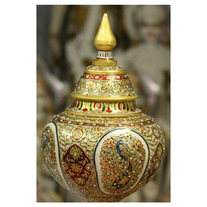 Exclusivos y Asombrosos Artículos Decorativos para el Hogar Pintados en Oro Mármol, Regalos Originales - Product Image 1
