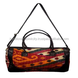 Groothandel Handgemaakte Vintage Sari Kantha Tassen