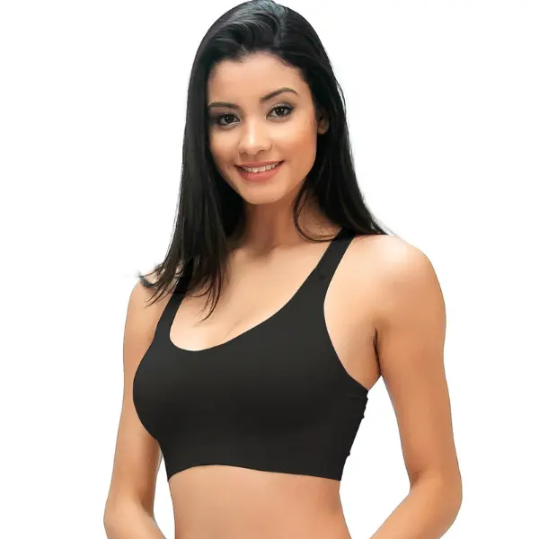 Seamless Padded Sports Bra (Wire-Free)