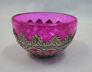 เชิงเทียนแก้วปรอทสำหรับตกแต่งบ้านสำนักงานตกแต่งเทศกาล - Product Image 3