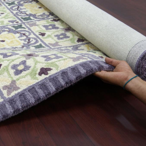 Tapis en laine 100% tufté à la main et tapis et ensembles faits à la main, motif floral bohème personnalisé, poil moyen, fin, antidérapant - Product Image 1