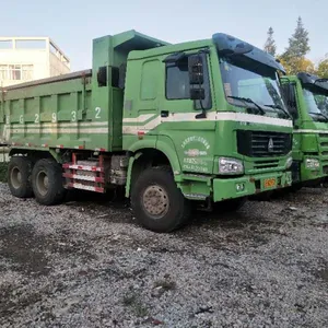 중고 Howo336HP 6x4 저렴한 널리 사용되는 덤프 트럭 중국 제조 업체