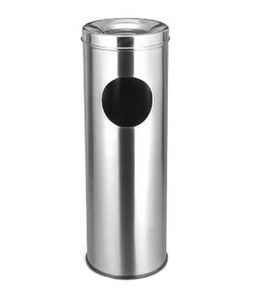 <b>Commercial</b> Dust <b>Bin</b>/outdoor Trash Barrel/metal Ash Can - Product Image 1