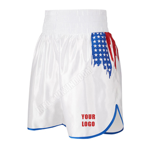 Short de boxe personnalisé avec logo imprimé MMA, Short de combat en Polyester, pantalon de boxe Muay Thai, short de boxe thaï - Product Image 3