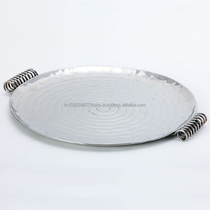 En aluminium plateau martelé - Product Image 1