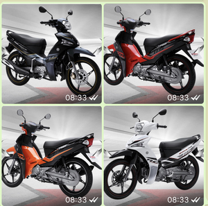 มอเตอร์ไซค์ขายดีที่สุด 115 ซีซี ผลิตในเวียดนาม (สีแดง/ส้ม) - Product Image 6