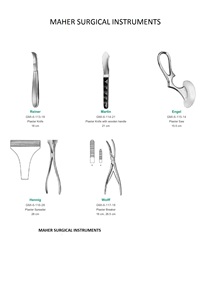 Couteau à plâtre Reiner, de la marque Hopkins Plaster, haute qualité, orthopédique, Mahersi - Product Image 6