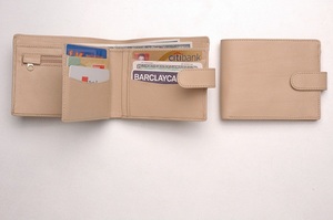 Carteras de Cuero Elegantes para Hombre Hechas en India / Buenas Carteras para Hombre con Cierre de Broche / Carteras de Cuero para Hombre - Product Image 2