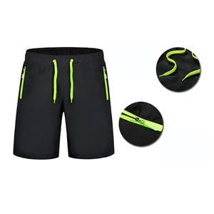 Viky Industries Short à fermeture éclair avec poche latérale logo personnalisé Top rapide avec short décontracté et taille plus hommes longueur au genou - Product Image 5