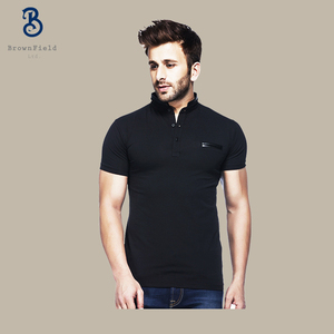 เสื้อคอตตอน100% ผ้าถักสำหรับผู้ชายเสื้อเชิ๊ตผ้าฝ้ายถักแบบแห้งเร็วระบายอากาศได้ดีขนาดพลัสไซส์ผลิตในบังคลาเทศ - Product Image 1