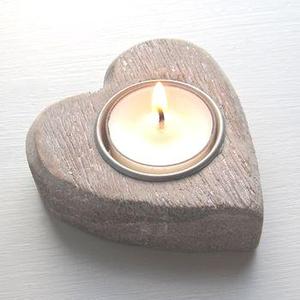 Vela de madera votiva Juego de 3 - Product Image 4