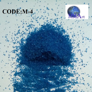 Fabricante de geles de sílice de arena fina de color azul con revestimiento de color - Product Image 1