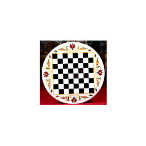 Beautiful <b>Chess</b> Design Marble Inlay Exclusive Coffee <b>Table</b> Tops - Product Image 1