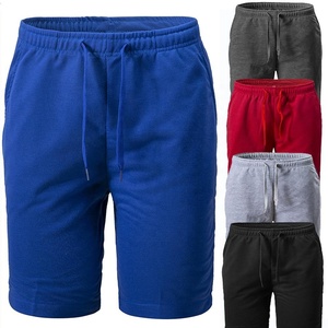 Nueva llegada de pantalones cortos para hombre con logotipo personalizado Colocación de cintura media Estilo informal Cierre de cintura elástica Técnicas bordadas - Product Image 1