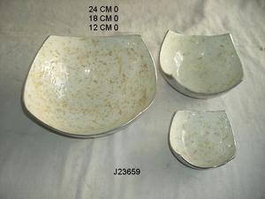 Cuenco de aluminio fundido con cáscara de Venta caliente con esmalte, cuenco para servir ensalada, cuenco para servir aperitivos de aluminio fundido a precio al por mayor - Product Image 2