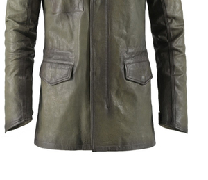 Veste en cuir chauffante ajustée de dernière génération 2019, en peau d'agneau de haute qualité, coupe-vent, pour les fêtes d'hiver, disponible en gros - Product Image 4
