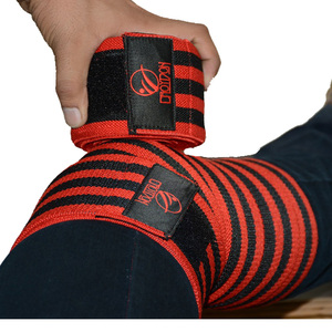Rodilleras de alta calidad para gimnasio, Fitness, levantamiento de pesas, levantamiento de fuerza, compresión elástica, levantamiento de pesas, rodillera - Product Image 3