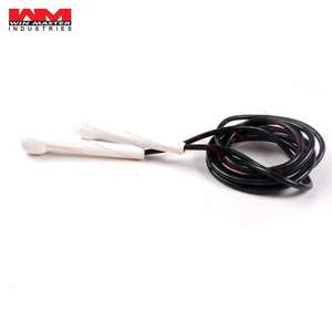 การฝึกอบรมและการเพาะกายการฝึกอบรมข้ามเชือกสีขาวและสีดำ - Product Image 1