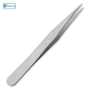 Pinzas de Acero Inoxidable con Punta para Retirar Fragmentos - Product Image 1