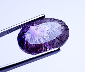Véritable Super Sept Cristaux Améthyste Cacoxenite Goethite Lepidocrocite Rutile Quartz Fumé et Melody Super 7 Gemstone - Product Image 6