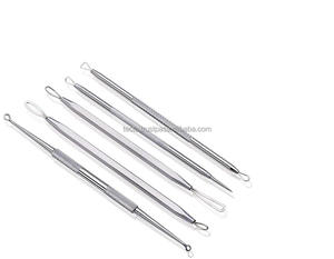อุปกรณ์กำจัดสิวหัวดำ,ชุดกำจัดสิวเสี้ยนทำจากสเตนเลสสตีลเครื่องมือทำเล็บ - Product Image 3