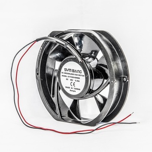 พัดลมดีซีอุณหภูมิสูงไต้หวัน D17238M 12/24/48V พัดลมแบบแกน - Product Image 3