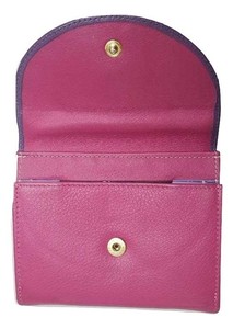 Carteira genuína das senhoras do couro com característica do RFID flores bordadas e doces do forro do poliéster dos diamantes modelados - Product Image 3