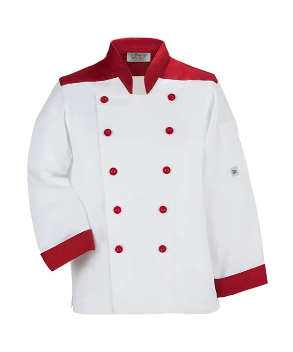 2019 Chef Uniform Restaurant Apparel in Poly Cotton Fabric Executive Chef Coat Uniform Hotel Staff for Hotel Whole Sale Price