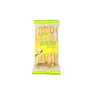 Craquelins en bâtonnets de lait à faible teneur en sel aromatisés aux œufs à la crème sucrée PINGO 1.1KG Biscuits croustillants certifiés halal Sac en carton Sachet - Product Image 1