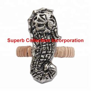 Anillo de caballito de mar para servilletas, hecho a mano, directo de la India, OEM, venta de fábrica - Product Image 2