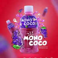 Sterillized Nata De Coco Drink Dengan Jus Buah 25% Mono Coco Produk dari Thailand Ajintai Perusahaan Terbatas Di Bawah Merek Zain