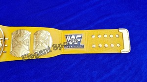 เข็มขัดแชมป์มวยปล้ำเยลโลว์วิงอีเกิล 4 มม. - Product Image 4
