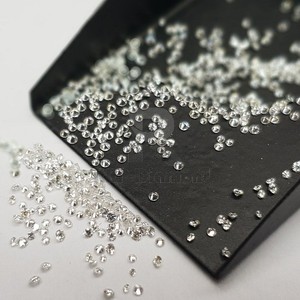 Diamantes Sueltos de Corte Brillante Redondo, Creados en Laboratorio, de 0.7-1.2 mm, Menos 2 g, Certificados por IGI, Corte Muy Bueno - Product Image 3