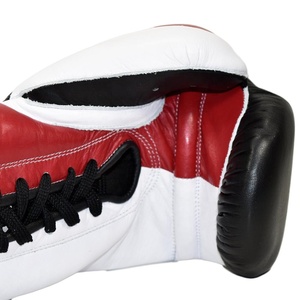 BOXE GLOVE-S DENTELLE FORMATION NOIR/ROUGE - Product Image 5