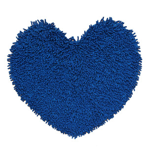 Mignon Floral Super Lavable Coeur Forme Coton Shaggy Tapis Tapis Tendance Enfants Chambre Tapis pour Pépinière En Gros - Product Image 4