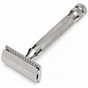 Kaneka maquinilla de afeitar de seguridad de doble filo con mango de metal de alta calidad ajustable personalizada para hombre de gran oferta con embalaje personalizado - Product Image 2