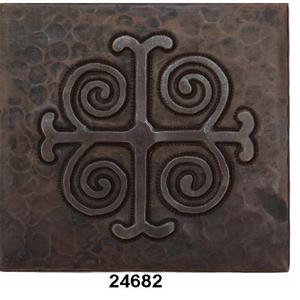 กระเบื้องตกแต่งผนังทองแดงโบราณสำหรับกระเบื้องห้องครัวและห้องน้ำ - Product Image 1