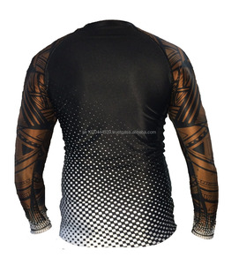 Customized design mma rash guard <b>bjj</b> <b>rashguard</b> with your logo <b>rashguard</b> rash guard <b>bjj</b> jiu jitsu rash guard - Product Image 2