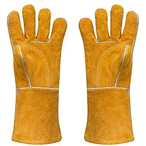 Gants de soudage MIG/Tig, en peau de chèvre, pour soudage