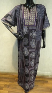 Caftan en coton alpine brodé, nouveau modèle, offre en ligne - Product Image 3