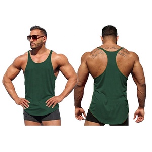 <b>Men's</b> Gym Fitness Tank Top New Trending Loose Fit Sleeveless Vest Breathable Polyester Workout <b>Singlet</b> with Muscle Style Print - Product Image 6